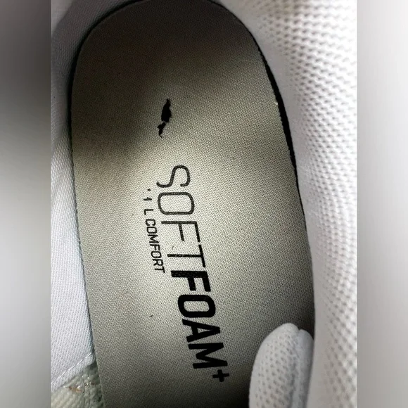 Puma White and Coral Sneakers - Picture 6 of 15